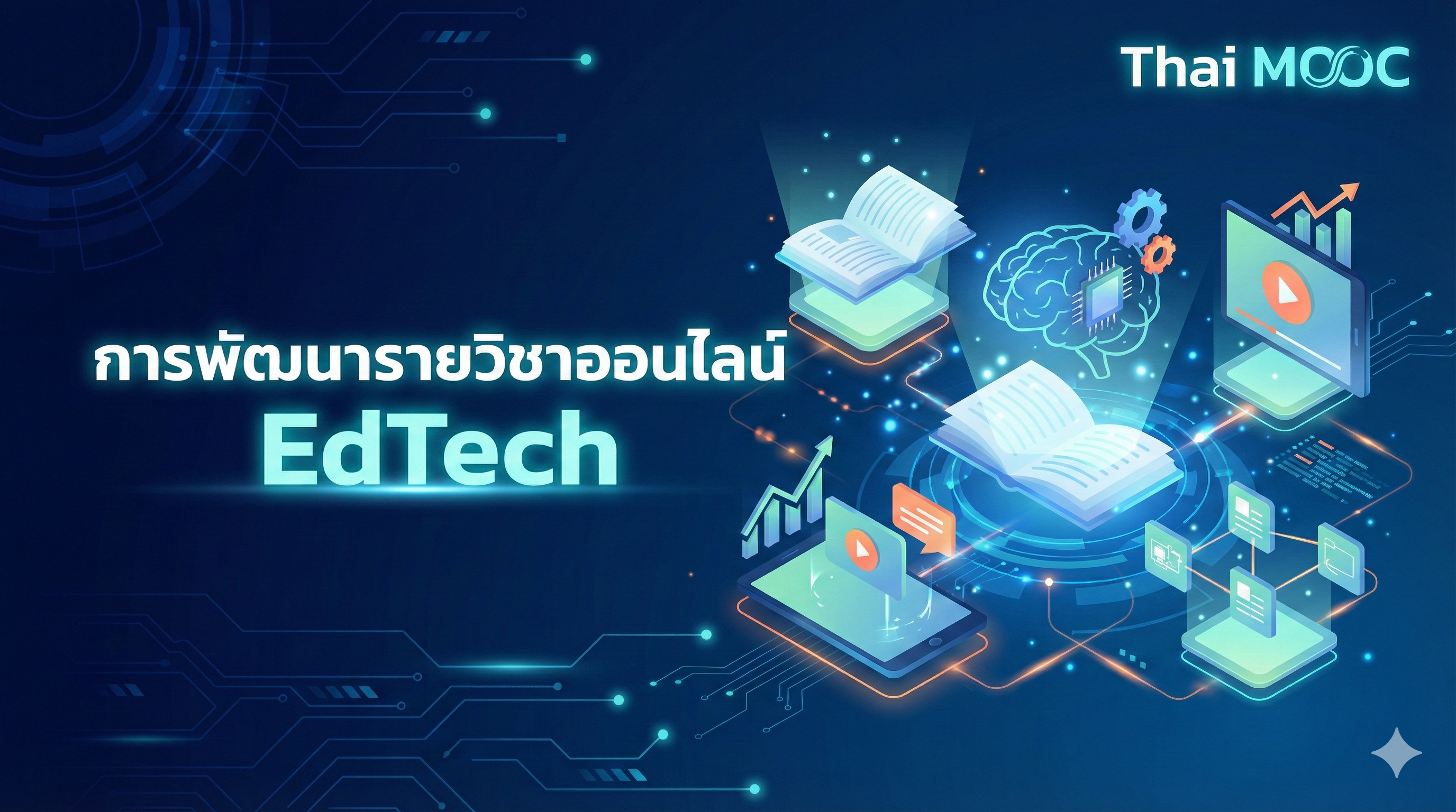 การพัฒนารายวิชาออนไลน์ EdTechSU | Development of Online Learning EdTechSU002