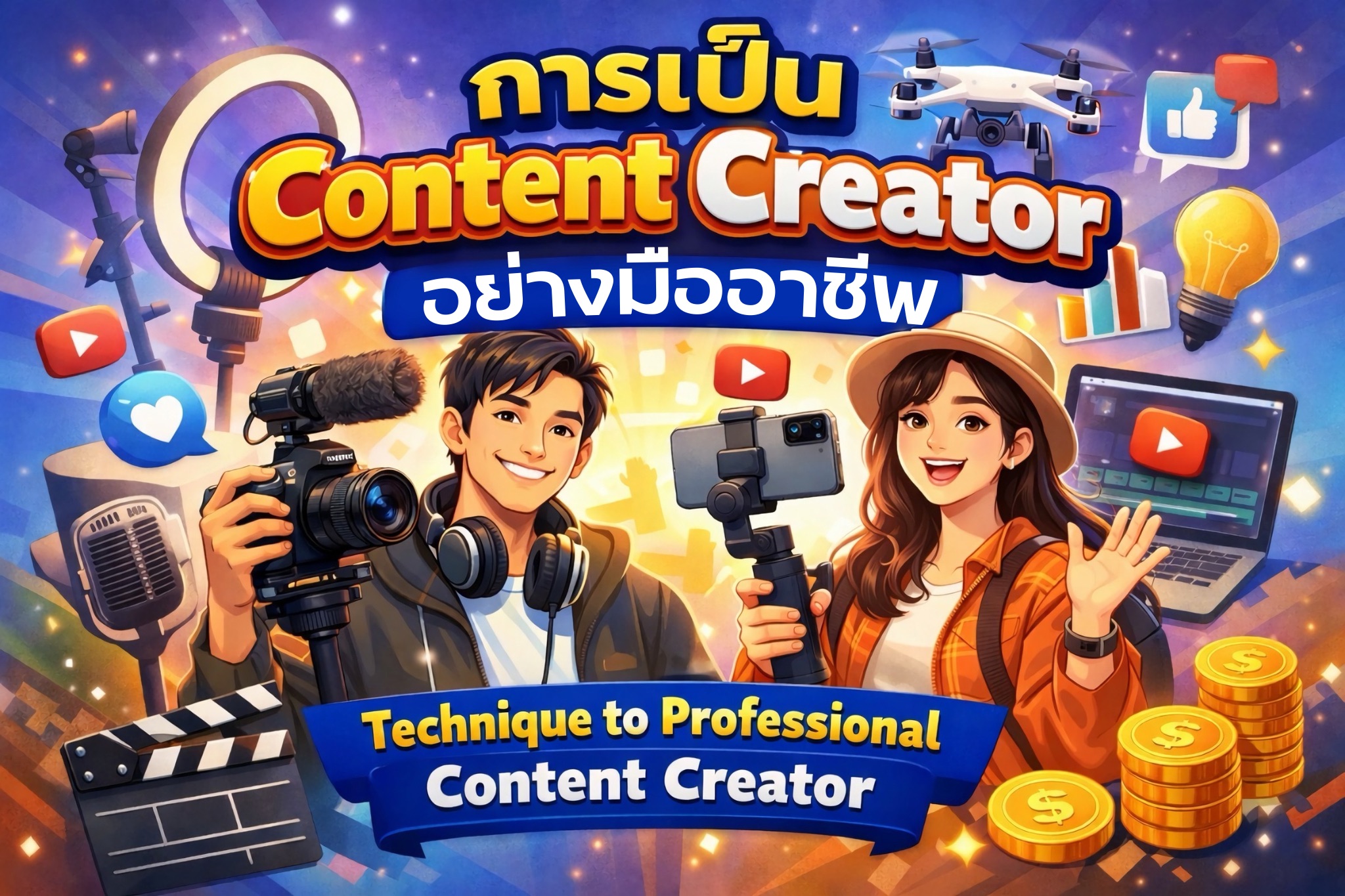 การเป็น Content Creator อย่างมืออาชีพ | Technique to Professional Content Creator EdTechSU004