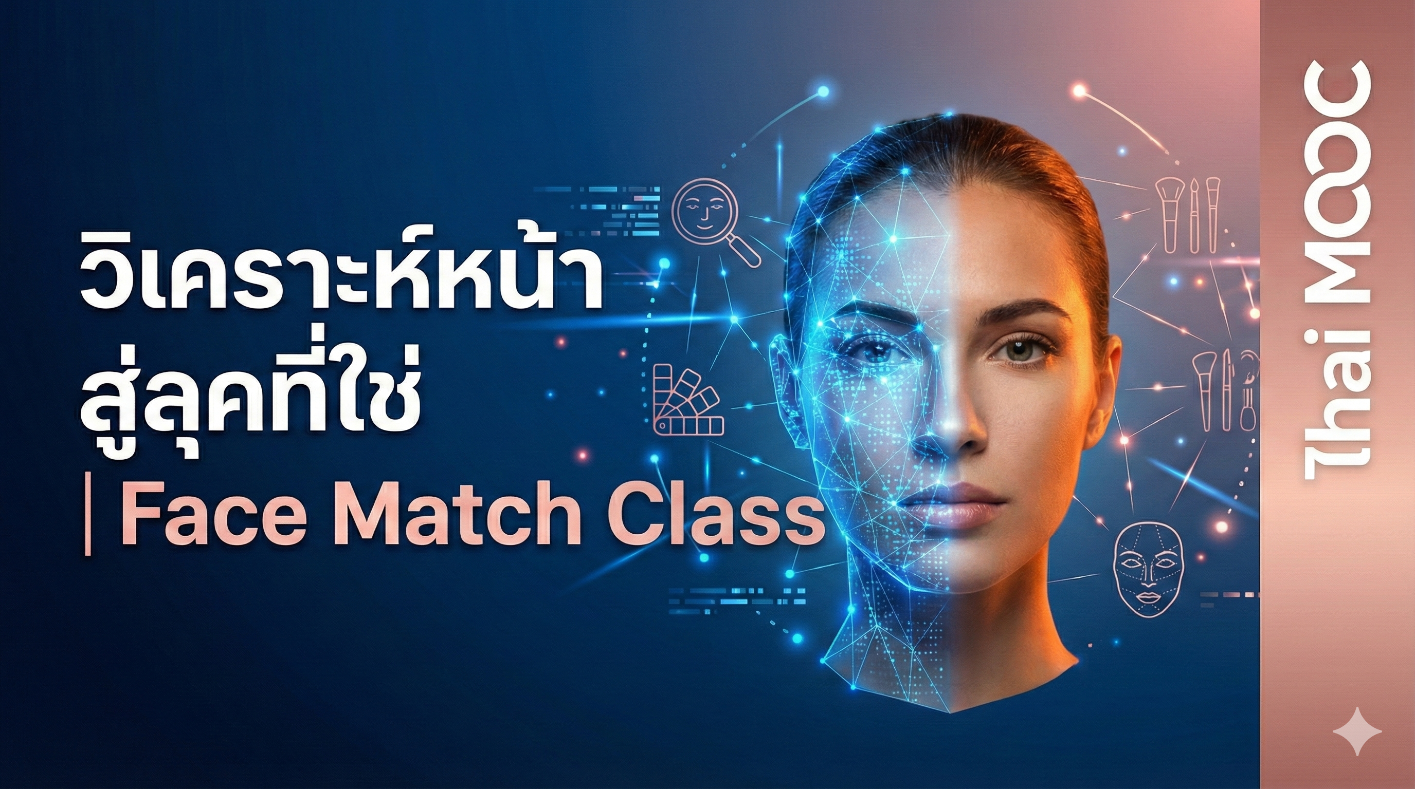 วิเคราะห์หน้า สู่ลุคที่ใช่ | Face Match Class EdTechSU005